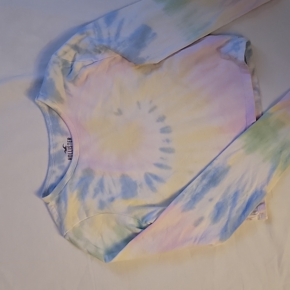 Hollister Tie Dye Long Sleeve Tee